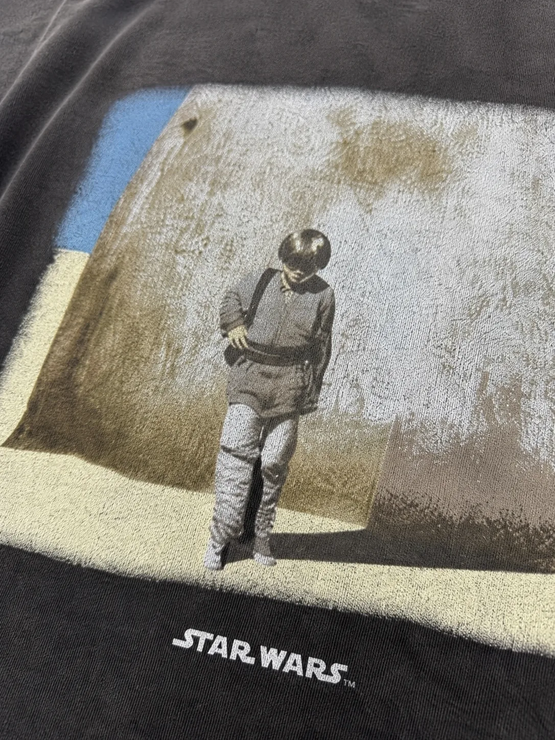 Washed Printed Vintage T-Shirt sample view 3
