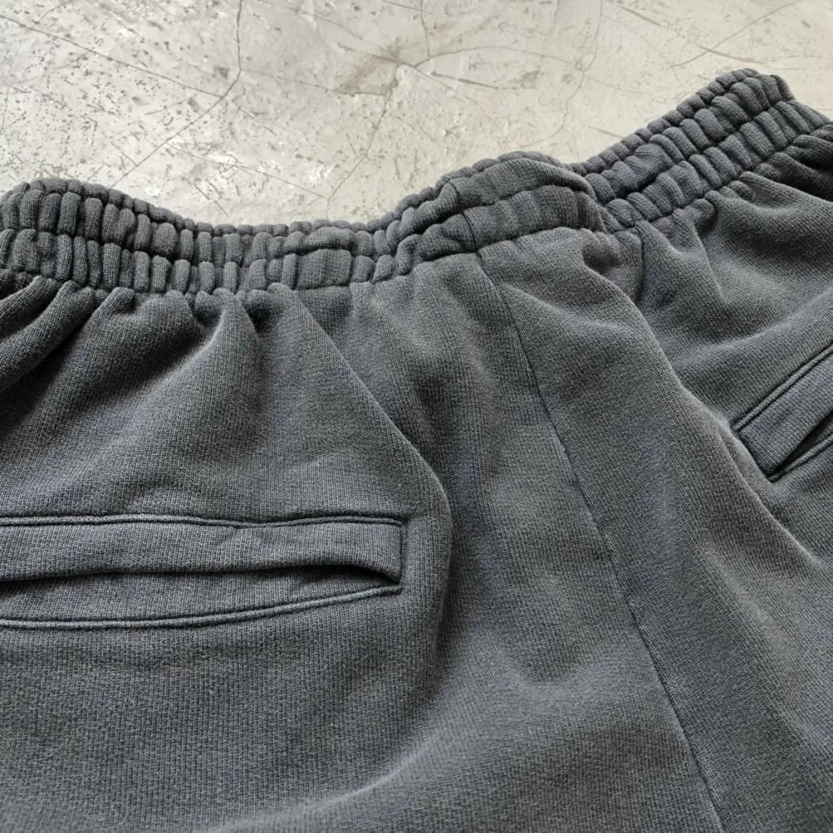 Black Washed Shorts sample view 4