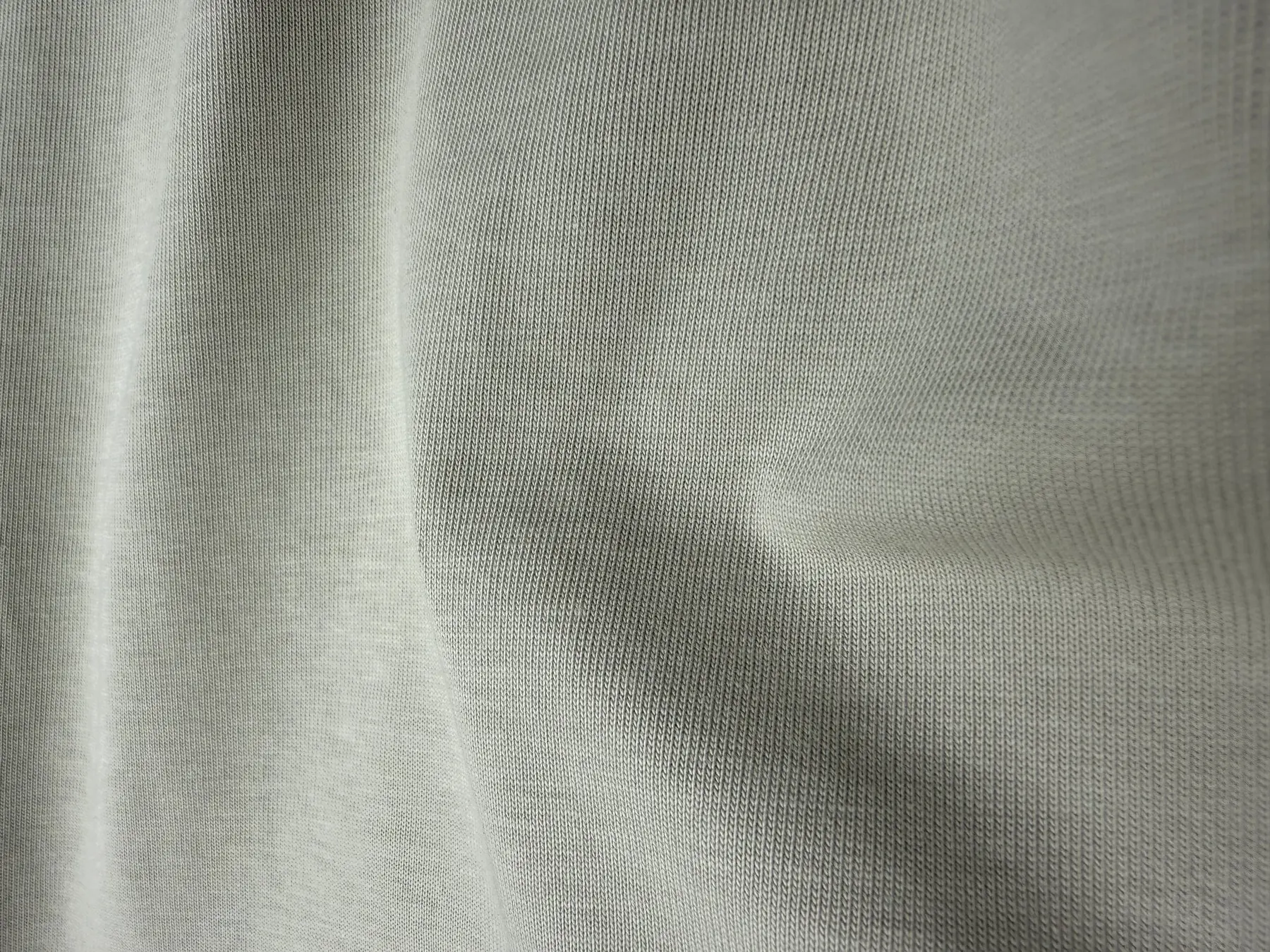 Light grey 300 GSM double yarn cotton fabric