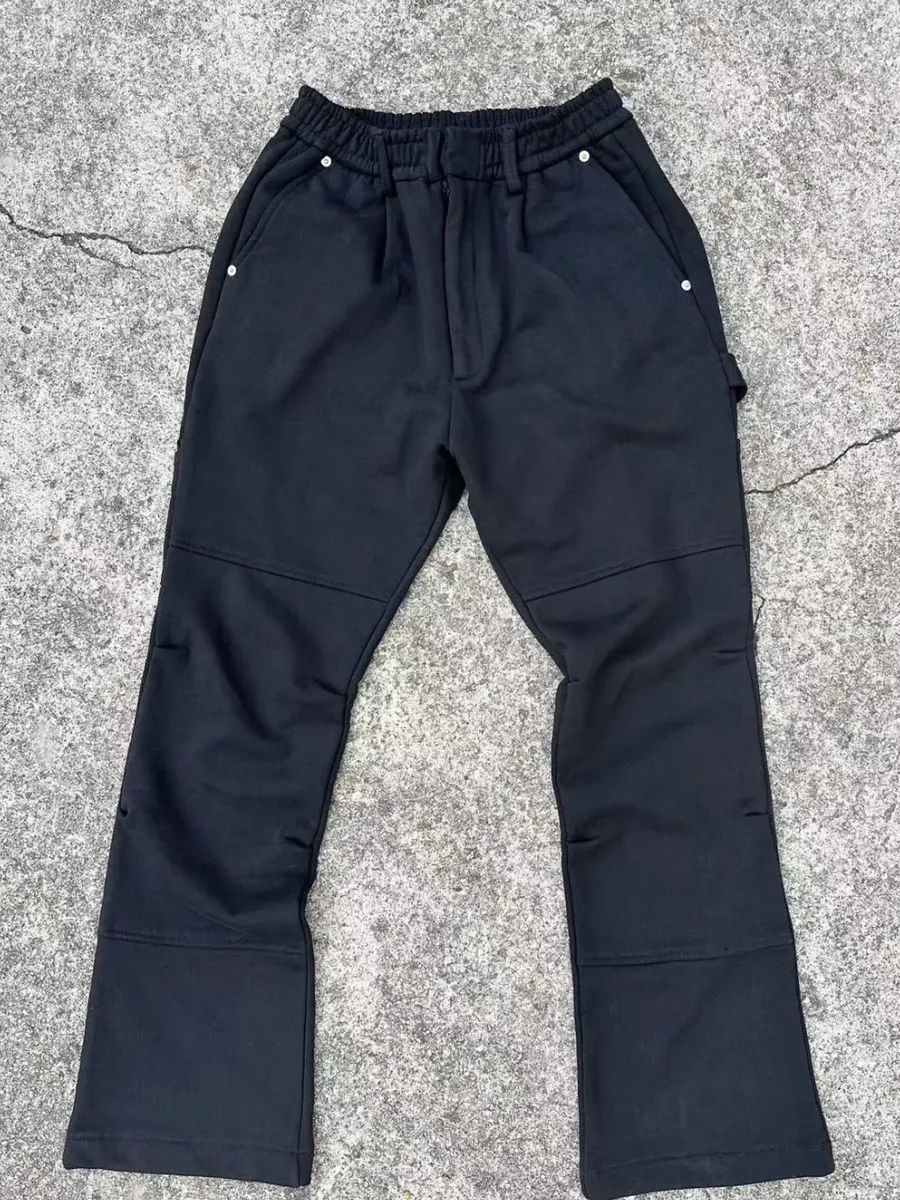 Black custom pants sample