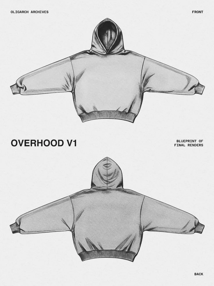 Hoodie blueprint reference