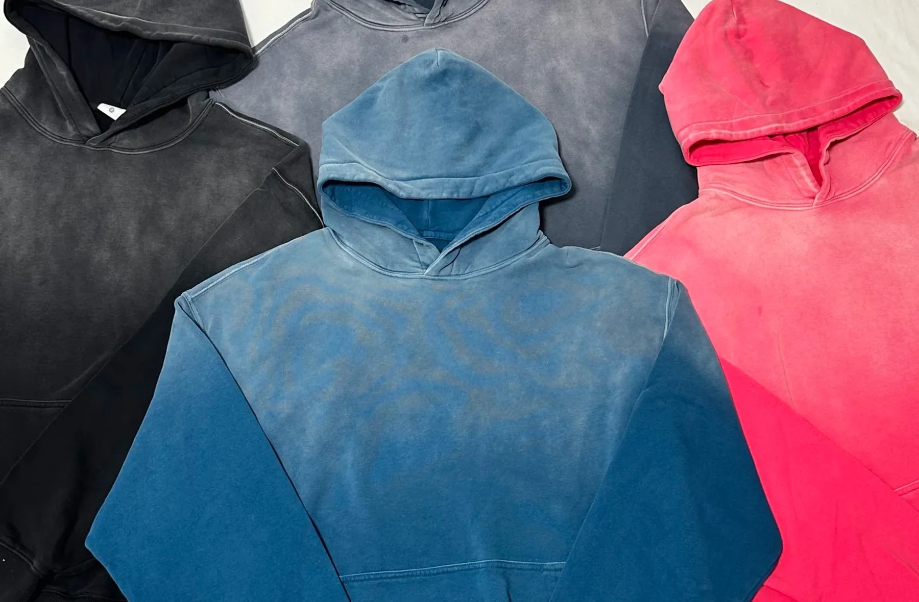 Garment wash color and finish references