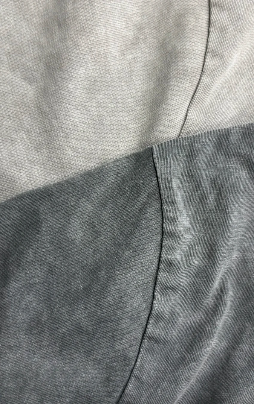Garment wash fabric detail