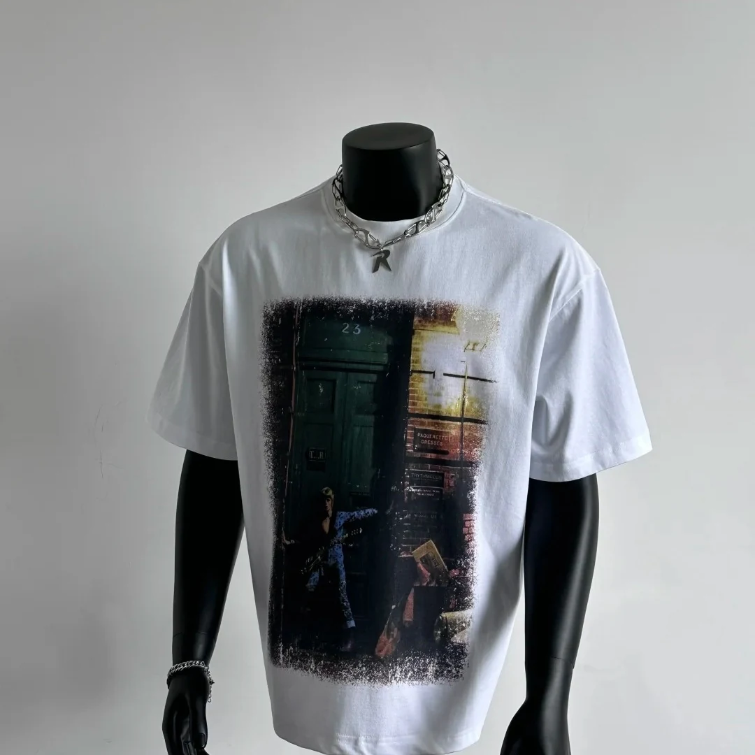 Full-color front screen print artwork