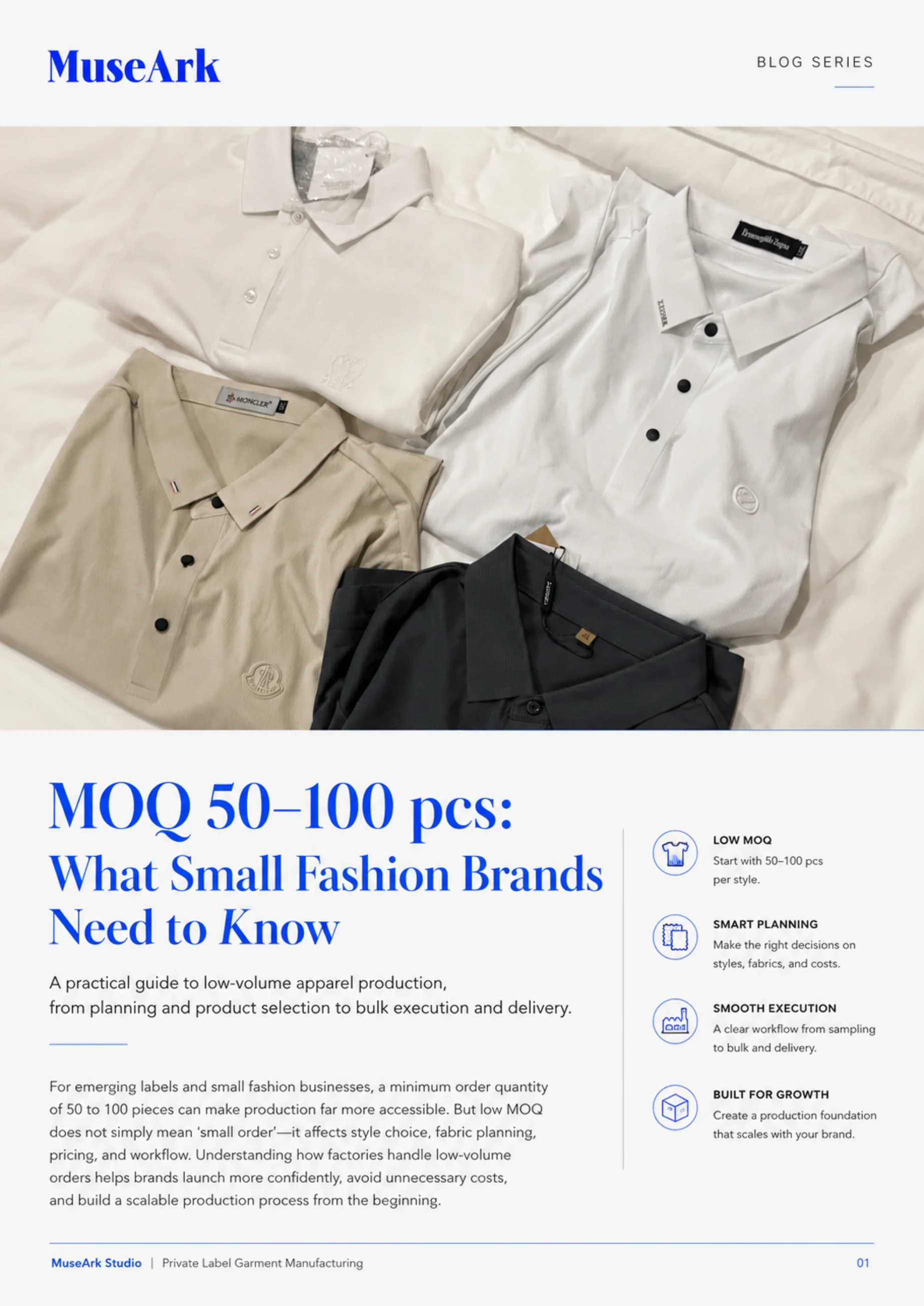 MOQ 50-100 pcs: What Small Fashion Brands Need to Know article cover