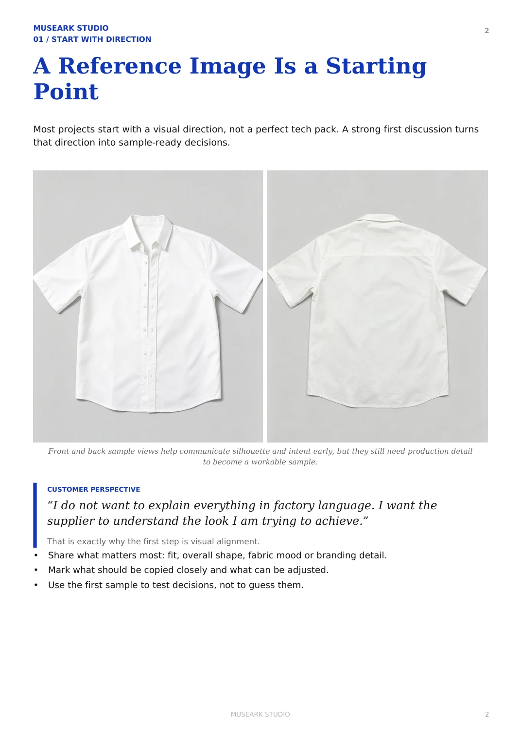 Factory information before sampling article page 2