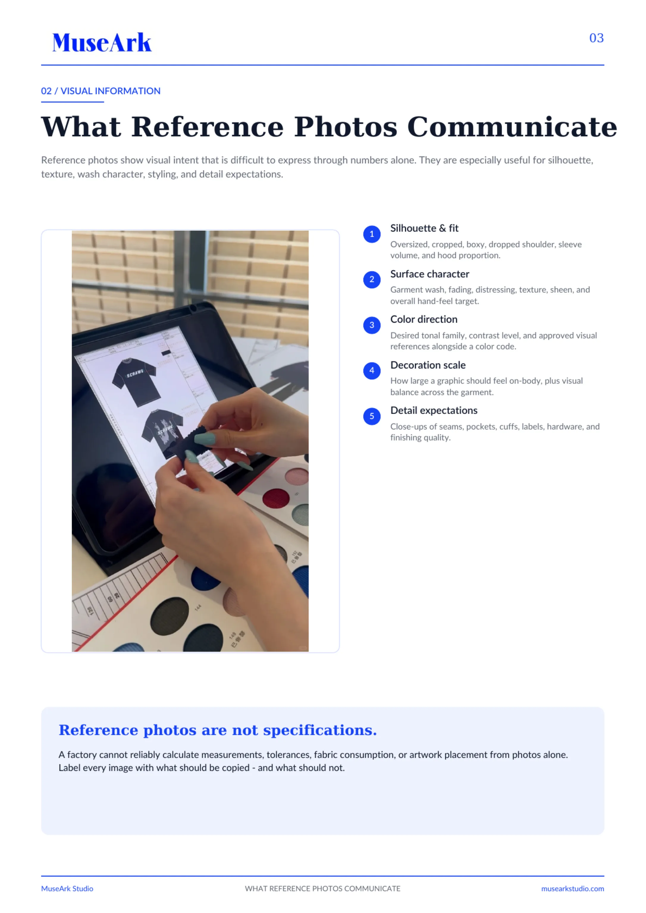 Tech Pack vs Reference Photos: What a Factory Needs Before Sampling original article page 3