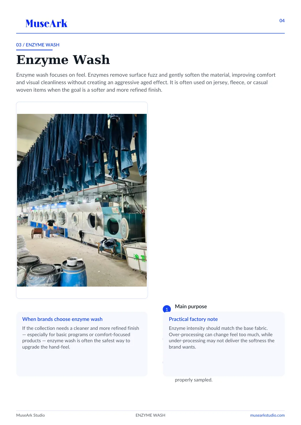 Garment Dye, Pigment Wash, Enzyme Wash: What's the Difference? original article page 4