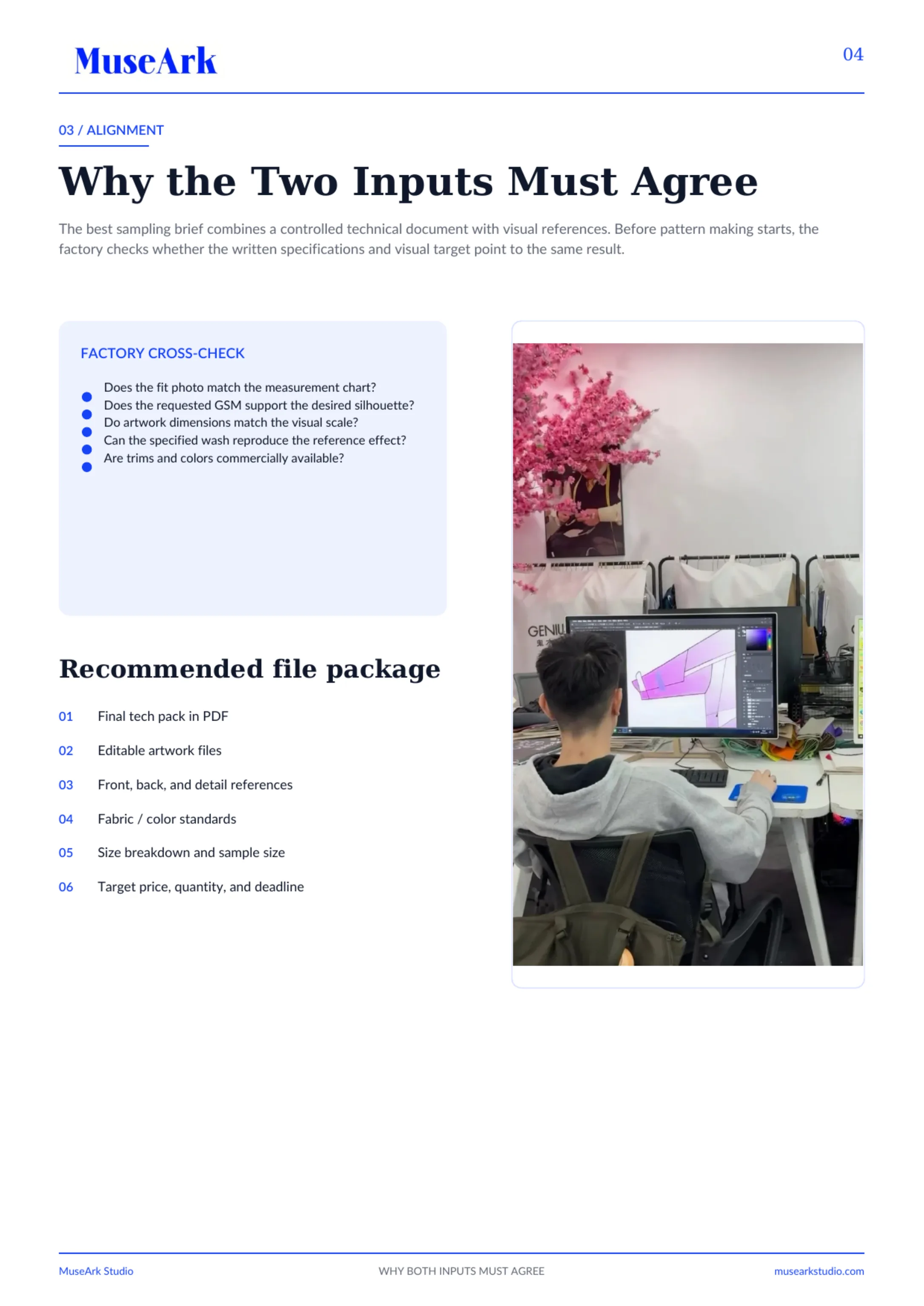 Tech Pack vs Reference Photos: What a Factory Needs Before Sampling original article page 4