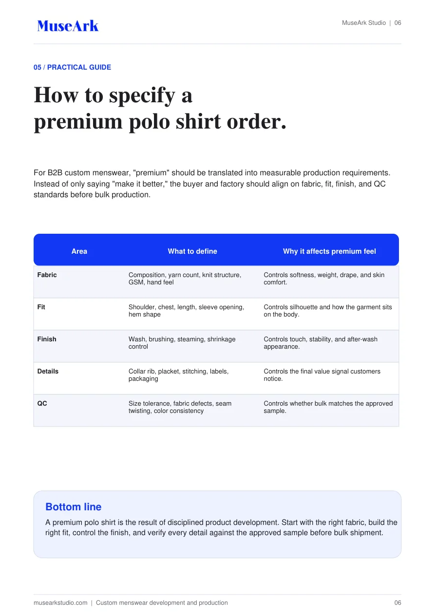 What Makes a Polo Shirt Feel Premium article page 6