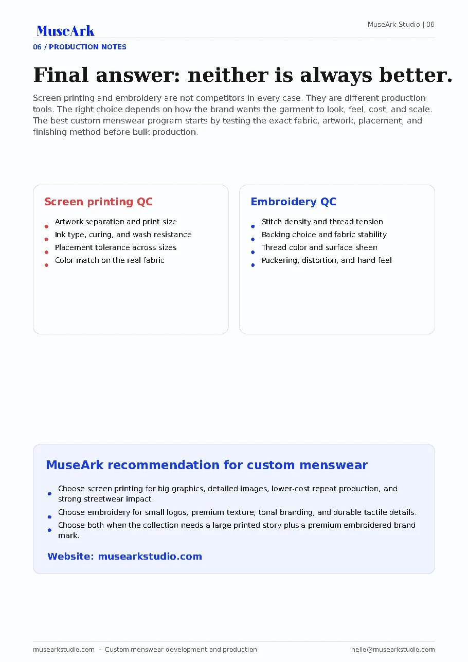 Screen Printing vs Embroidery article page 6