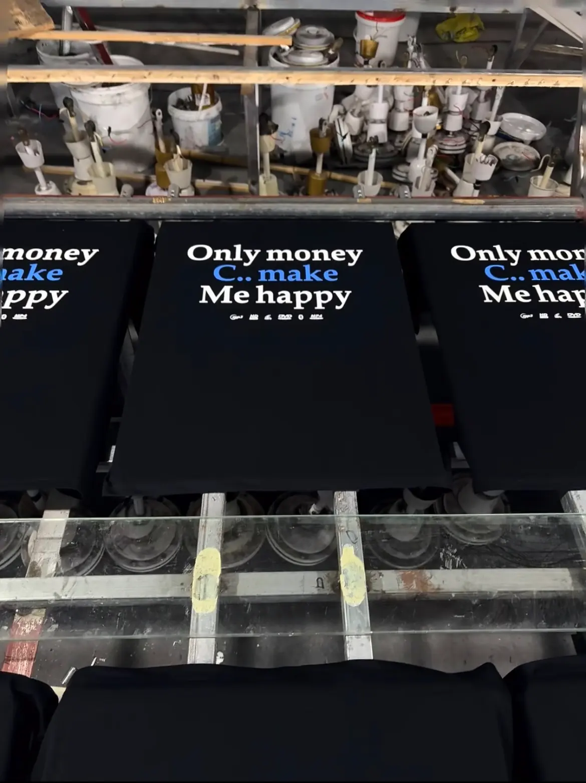 Screen print production
