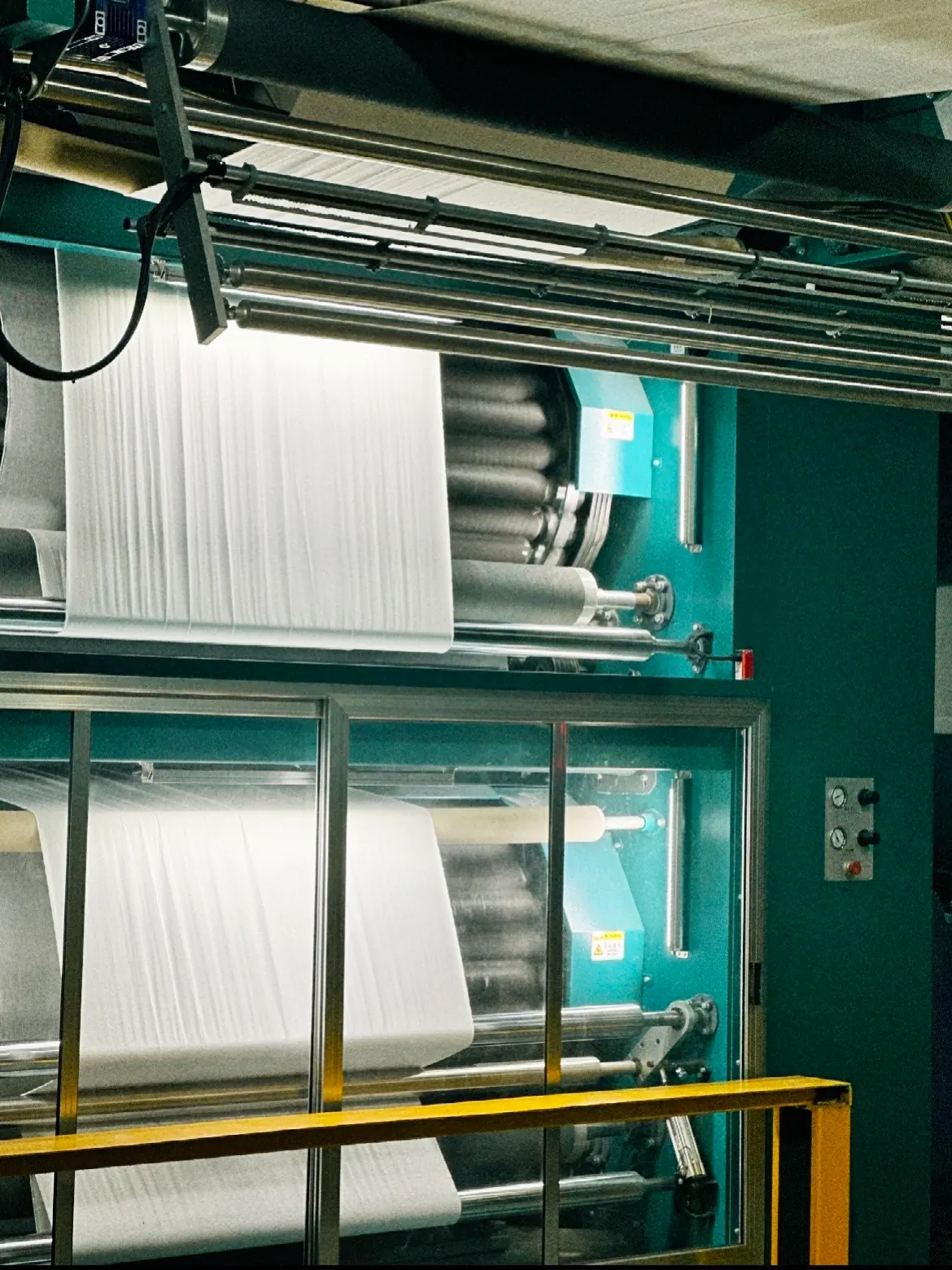 Textile production machine