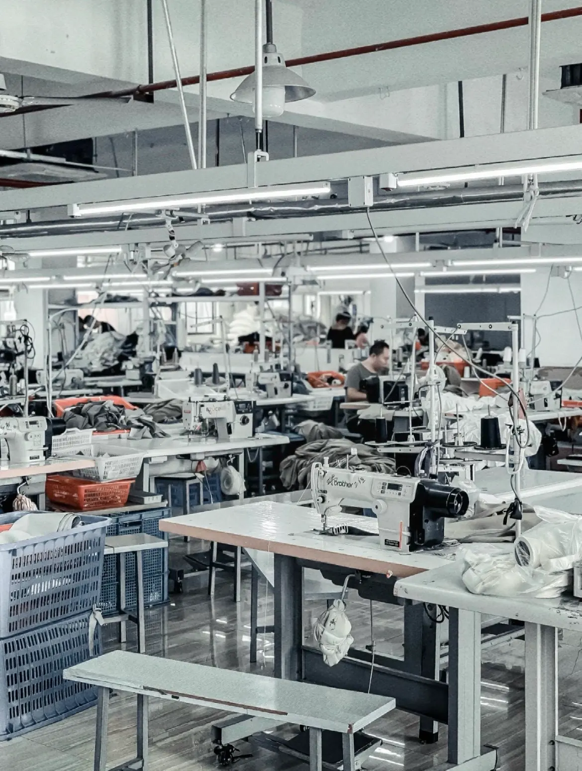 Factory production floor