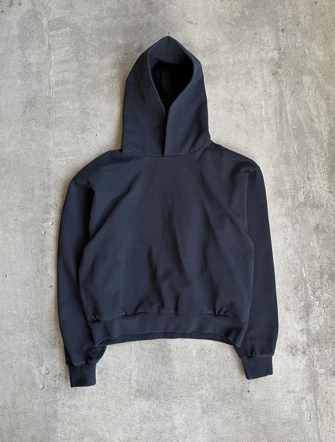 Black hoodie front