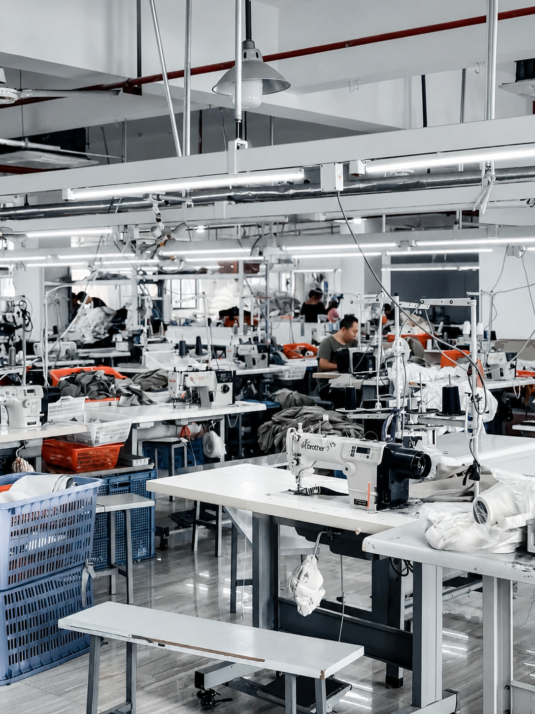 Factory production floor